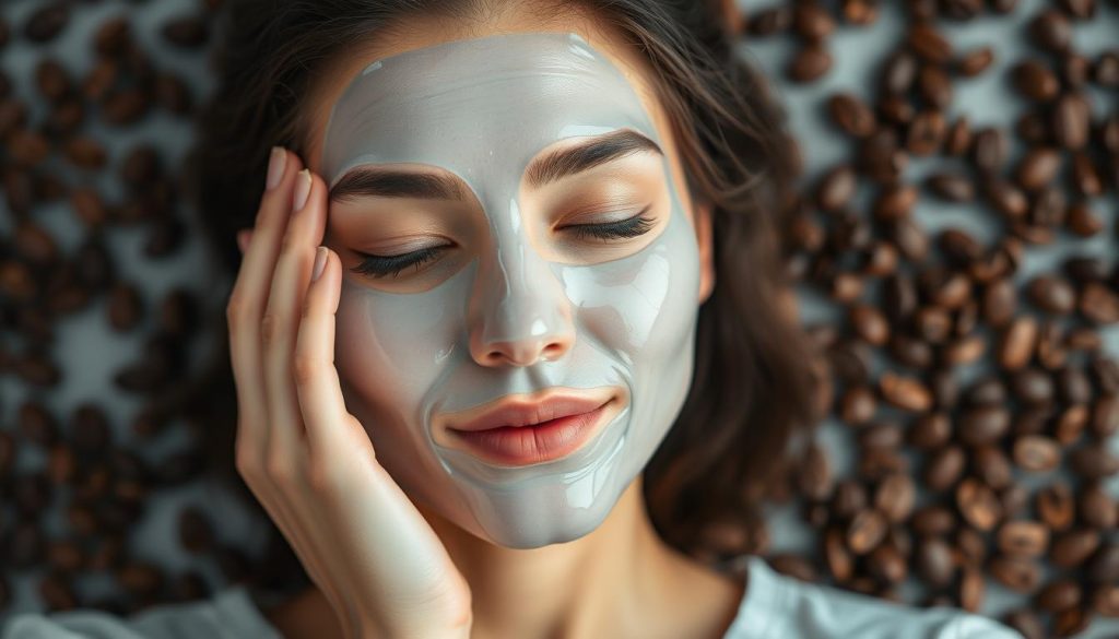 Coffee Caffeine Recovery Hydrogel Mask