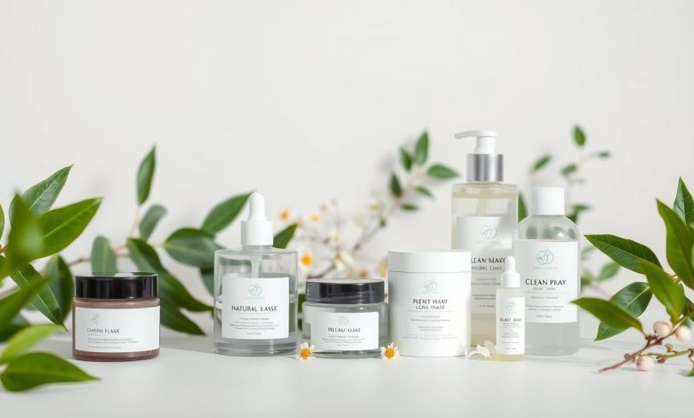 Natural skincare products