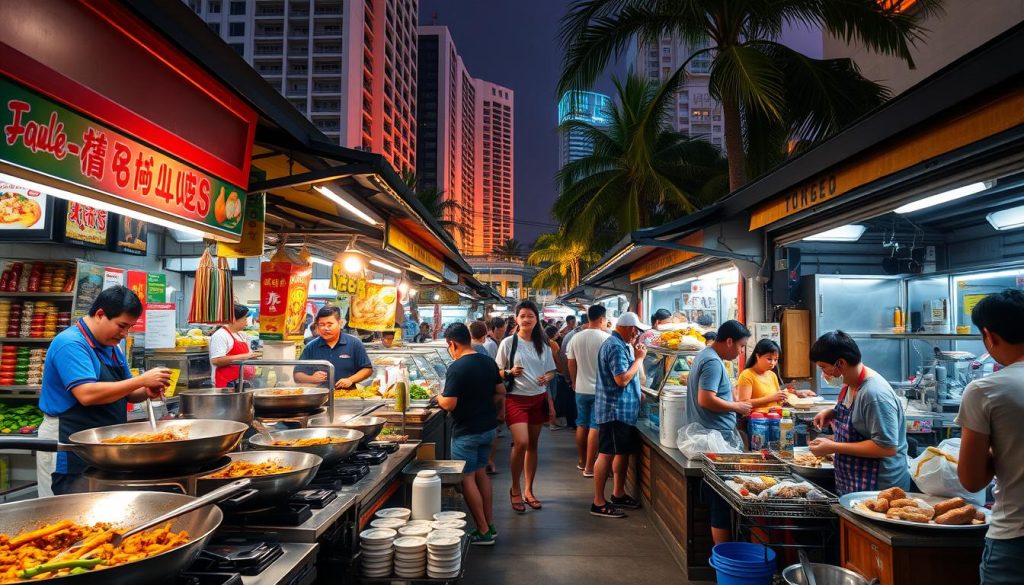 hawker stalls specialties