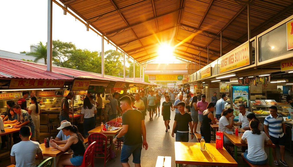 maxwell food centre singapore