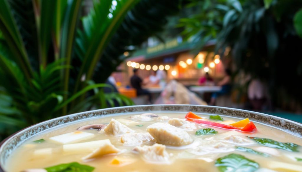 Thai Coconut Chicken Soup