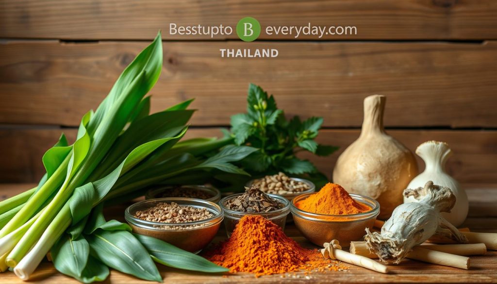 Thai ingredients for chicken recipes
