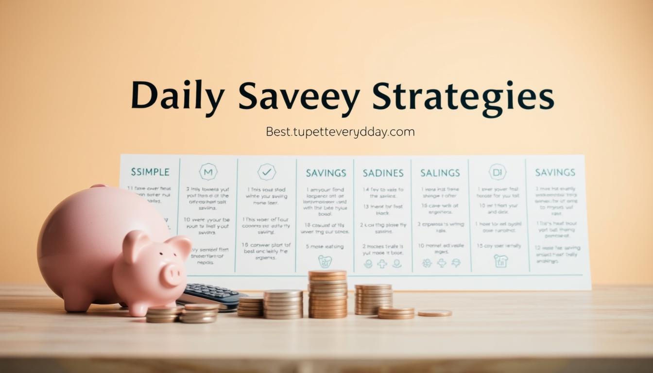 how to save money daily