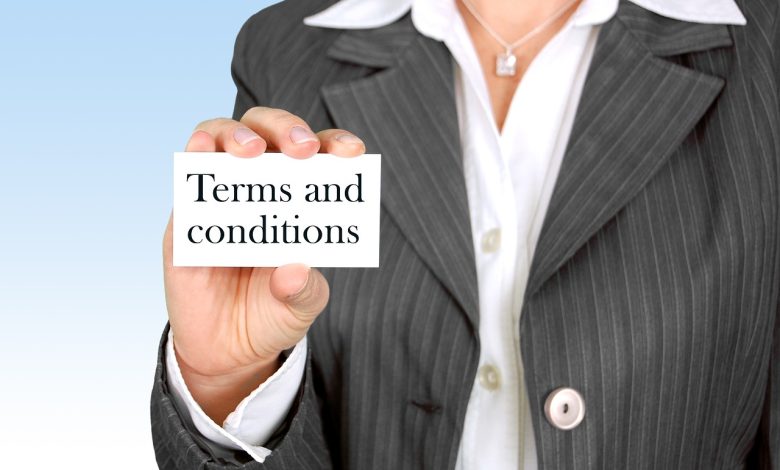 Terms and Conditions