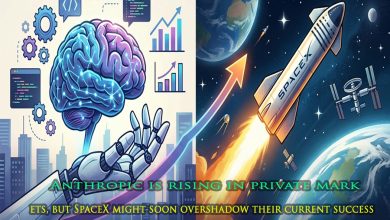 Anthropic is rising in private markets, but SpaceX might soon overshadow their current success