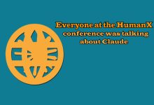 A snapshot of the excitement and discussion surrounding artificial intelligence Claude at the HumanX conference