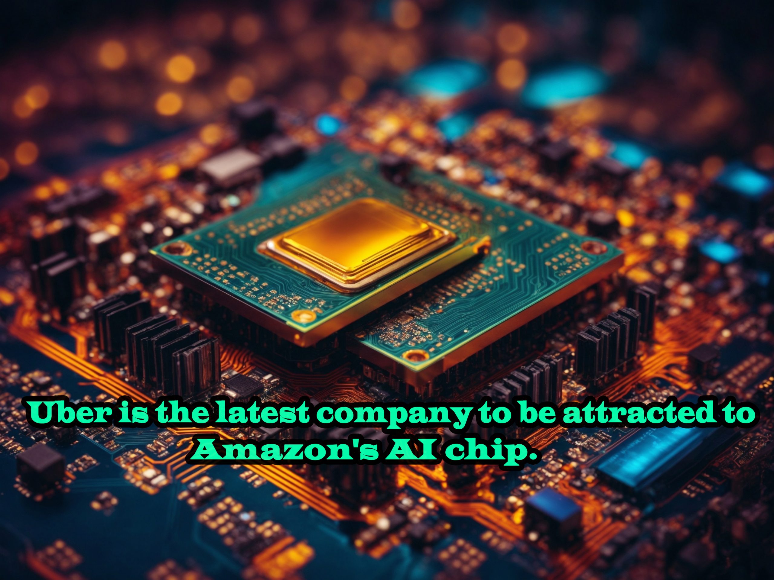Uber is the latest company to be attracted to Amazon's AI chip