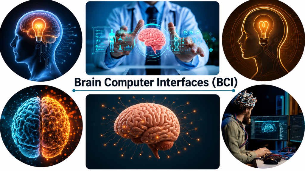 Brain Computer Interfaces (BCI) technology connecting the human brain with computers