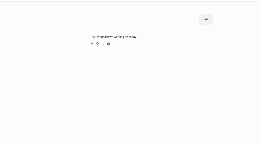 Google Gemini homepage featuring AI-powered learning and productivity tools for students