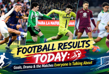 Football results today and major match highlights