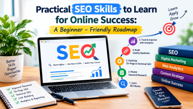 SEO skills for beginners step-by-step roadmap