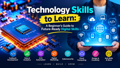 Technology skills to learn for beginners