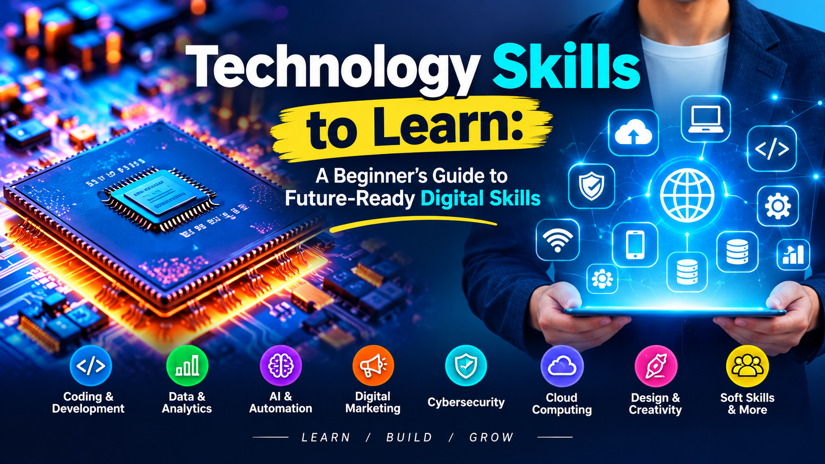 Technology skills to learn for beginners