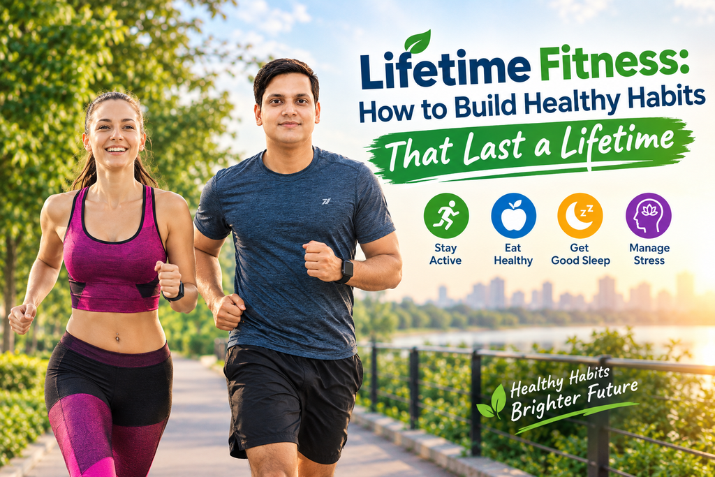 Lifetime Fitness: A simple Guide to Staying Healthy, Active, and Strong for Life