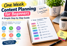 One Week Content Planning for Beginners: A Simple Step by Step Guide